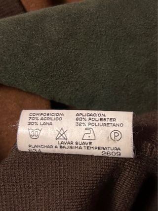 Chaqueta punto NAULOVER T46 Marrón Multicolor lana