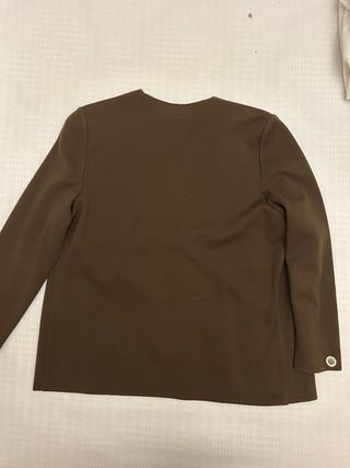 Chaqueta punto NAULOVER T46 Marrón Multicolor lana