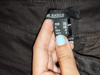 Pantalón Mango T36 Marrón