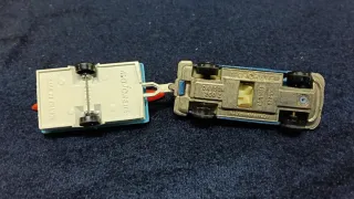 Coche Majorette Datsun 260Z con remolque