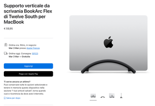 BookArc Flex Twelve South per MacBook