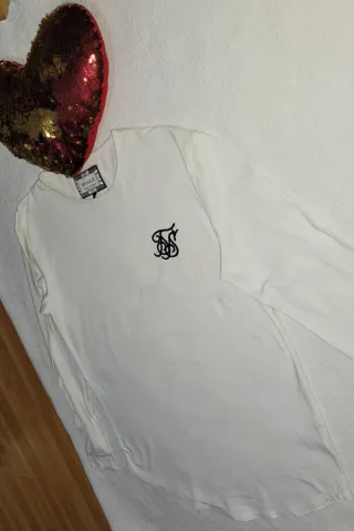 Jersey SIKSLIK manga larga blanco