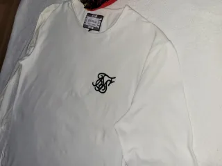 Jersey SIKSLIK manga larga blanco