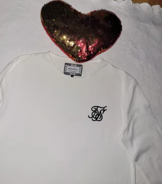 Jersey SIKSLIK manga larga blanco