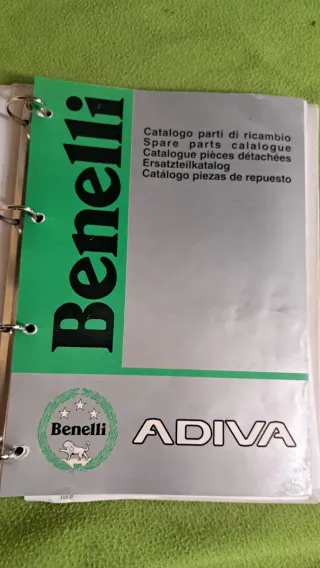 Manuale ricambi Benelli Adiva