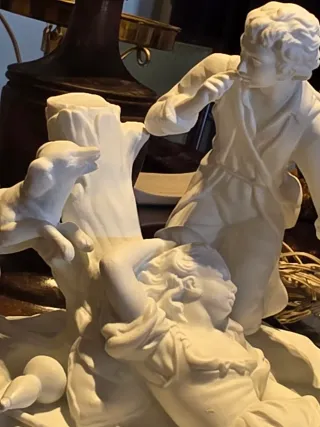 Escultura porcelana Bidasoa