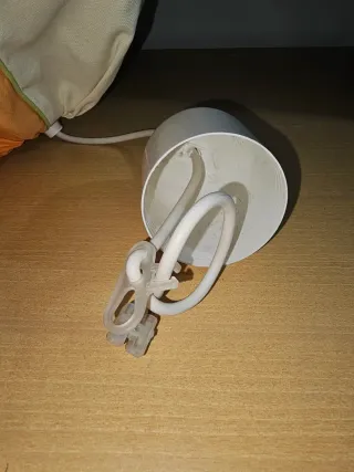 Lámpara infantil tela tren