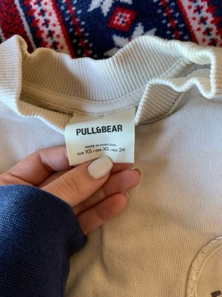 Beige Cute Sweater Pull and Bear Size XS