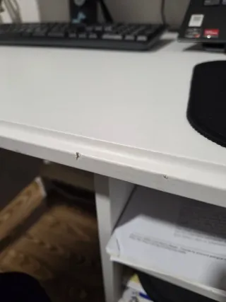 Escritorio IKEA BRUSALI blanco 90x52 cm