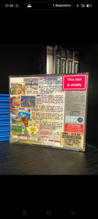 Crash Bandicoot 3 Warped PS1 PAL