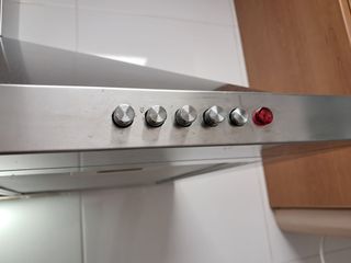 Campana 90 cm extractora decorativa piramidal