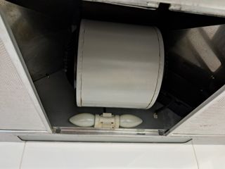 Campana 90 cm extractora decorativa piramidal