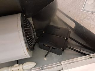 Campana 90 cm extractora decorativa piramidal