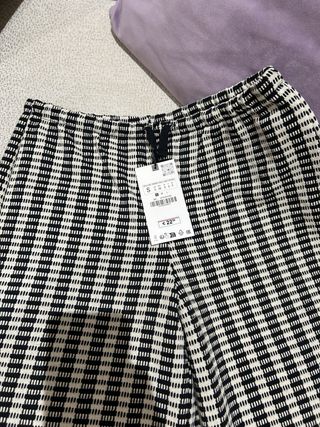 Conjunto Chaleco y Pantalón Zara Talla S
