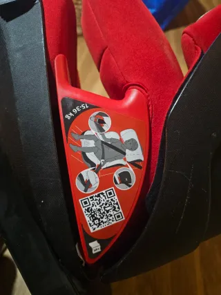 Silla coche Chicco Grupo 2/3 Roja