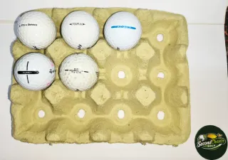 Colección 5 Pelotas Golf Logos Coches