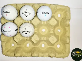 Colección 5 Pelotas Golf Logos Coches