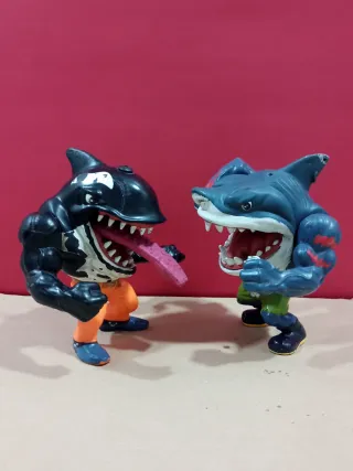 2 Figuras Ripster y Moby Lick Street Shark 1995