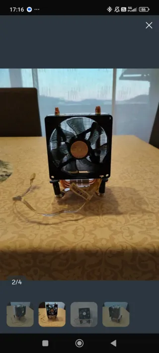 Placa Base Asus Prime B560M-A y disipador Cooler