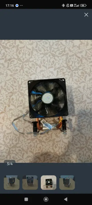 Placa Base Asus Prime B560M-A y disipador Cooler