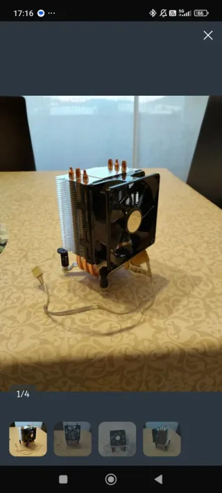 Placa Base Asus Prime B560M-A y disipador Cooler