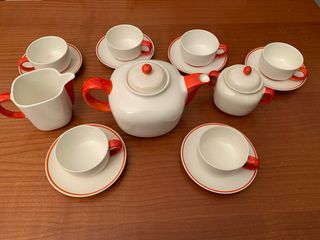 Servizio tè porcellana vintage R. Ginori