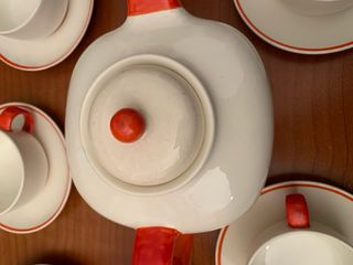 Servizio tè porcellana vintage R. Ginori