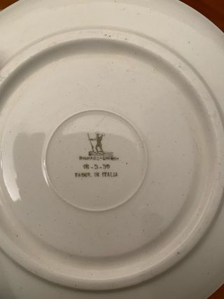 Servizio tè porcellana vintage R. Ginori