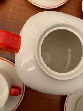 Servizio tè porcellana vintage R. Ginori