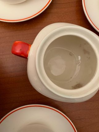 Servizio tè porcellana vintage R. Ginori