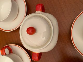 Servizio tè porcellana vintage R. Ginori