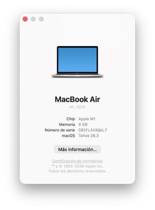 MacBook Air M1 2020 - 8GB RAM, 256GB SSD