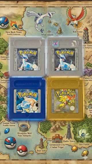Pokemon Oro, Plata, Blu - Game Boy