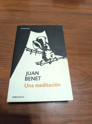 Una meditacion. Juan Benet