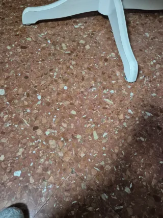 Mesa comedor extensible blanca