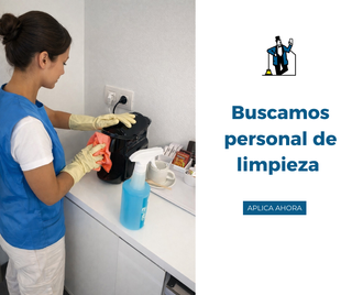 Buscamos Limpiador/a en Palma de Mallorca