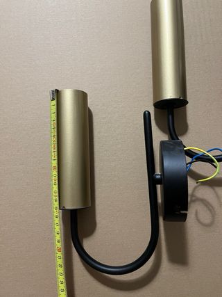 Apliques Maison du Monde Negro y Dorado