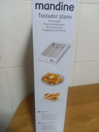 Tostador plano Mandine sin estrenar