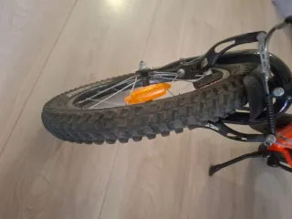 Bicicleta infantil 16 naranja