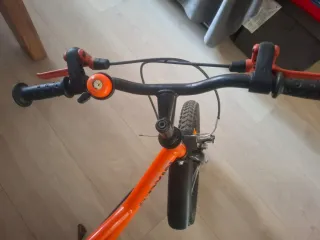 Bicicleta infantil 16 naranja