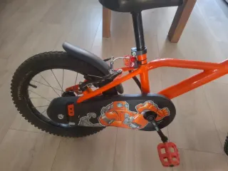 Bicicleta infantil 16 naranja