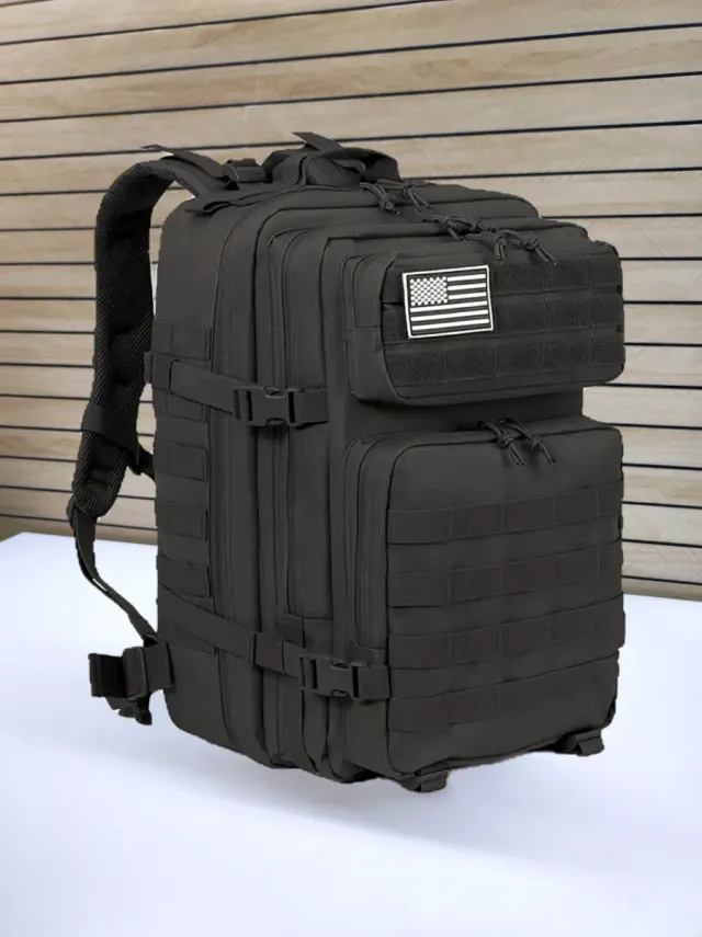 Mochila Táctica Militar Negra