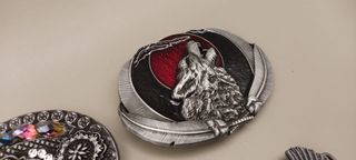 Sei fibbie per cintura punk rock