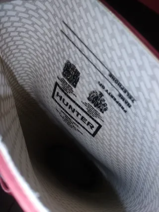 Botas Hunter Rojas Mujer