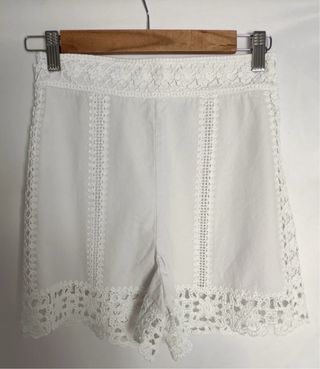 Conjunto Zara Blanco Encaje