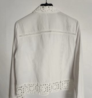 Conjunto Zara Blanco Encaje