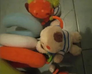 Espiral peluches coche/cuna