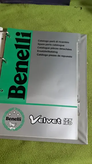 Catalogo ricambi Benelli Velvet