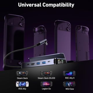 Stazione di docking Steam Deck / ROG Ally / Legion Go