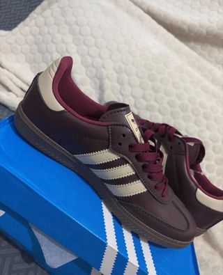 Zapatillas Adidas Samba Marrones y Beige